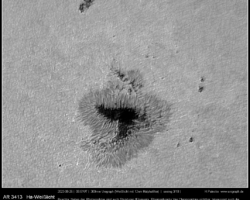 Ha -Weißlicht mit 12nm Filter